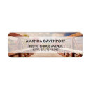 Search for scenic return address labels Rustic