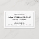 Recherche de juridique cartes visite Simple