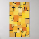 Recherche de peinture abstraite jaune posters Vintage