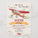 Recherche de voyageur monde invitations À l'anniversaire de l'avion