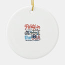 Search for usa tshirt ornaments Memorialday