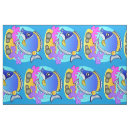 Search for blue fish fabric Fun