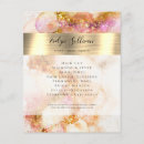 Search for gold foil flyers Elegant