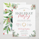 Recherche de fleurs noël cartes Aquarelle