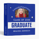 Search for congratulations binders Blue