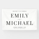 Search for welcome wedding banners Simple