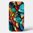 Search for abstract stained glass iphone cases Mosaic