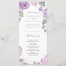 Search for lilac wedding programs Flowers