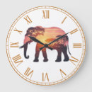 Search for elephant clocks Sunset