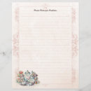 Search for pretty lined stationery paper Elegant