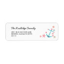 Search for blue beach return address labels Anchor