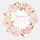 Search for pink polkadots stickers Baby shower