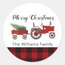 Search for rustic plaid stickers Red buffalo plaid