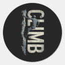 Search for rock climbers stickers Send season