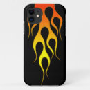 Search for black flame iphone cases Orange