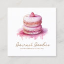 Search for macaron business cards Catering