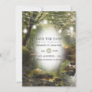 Search for woodland fairy save the dates Country