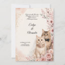 Search for cat wedding invitations Bride