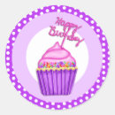 Search for happy birthday birthday girl cupcake stickers Girls