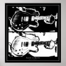 Search for black electric guitar posters Band