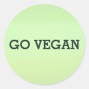 Search for go vegan stickers Green