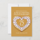 Search for diamond jubilee invitations 75th anniversary