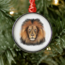Recherche de roi lion ornements Aquarelle