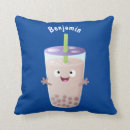 Search for bubble tea pillows Cute