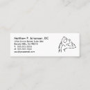 Recherche de chiropracter cartes visite Chiroprakteur