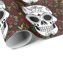 Search for sugar skull wrapping paper Retro