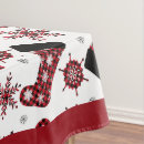 Search for black santa tablecloths Snowflakes