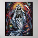 Search for santa muerte posters Skeleton