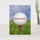 Search for golf retirement cards Green