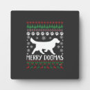 Search for christmas dog plaques Weimaraner