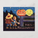 Search for two face postcards Halloween