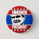 Search for gingrich 2012 buttons Tea party