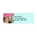 Search for umbrella return address labels Retro