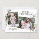 Search for holly berry christmas cards Gold