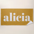 Search for beach towels Typography