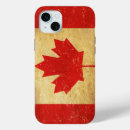Recherche de drapeau du canada iphone coques Vintage