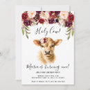 Recherche de highland cow invitations Boho