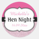 Search for hen night stickers Pink