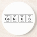 Recherche de table périodique dessous de verres Geek