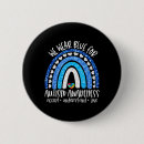 Search for autism acceptance buttons Blue