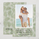 Search for tropical wedding save the dates Palm trees