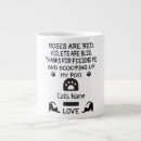 Recherche de grands chats tasses Dad