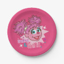 Search for sesame street paper plates Pink