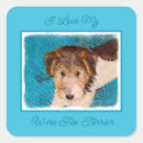 Search for fox terrier stickers Puppy