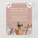 Search for dog sitting flyers Watercolor