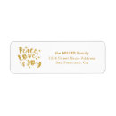 Search for scripted love return address labels Typography